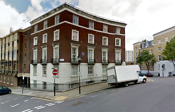 A building in London where Vladimir Lenin lived in 1905.