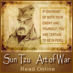 Book Art of War, Sun Tzu.