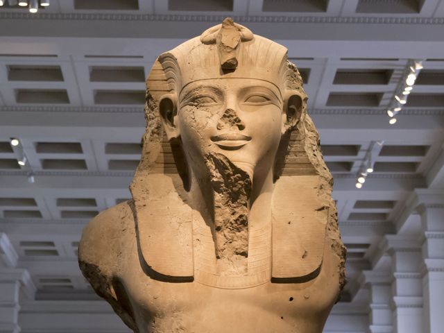 Picture of the pharaoh Amenhotep III.
