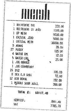 Merah club bill