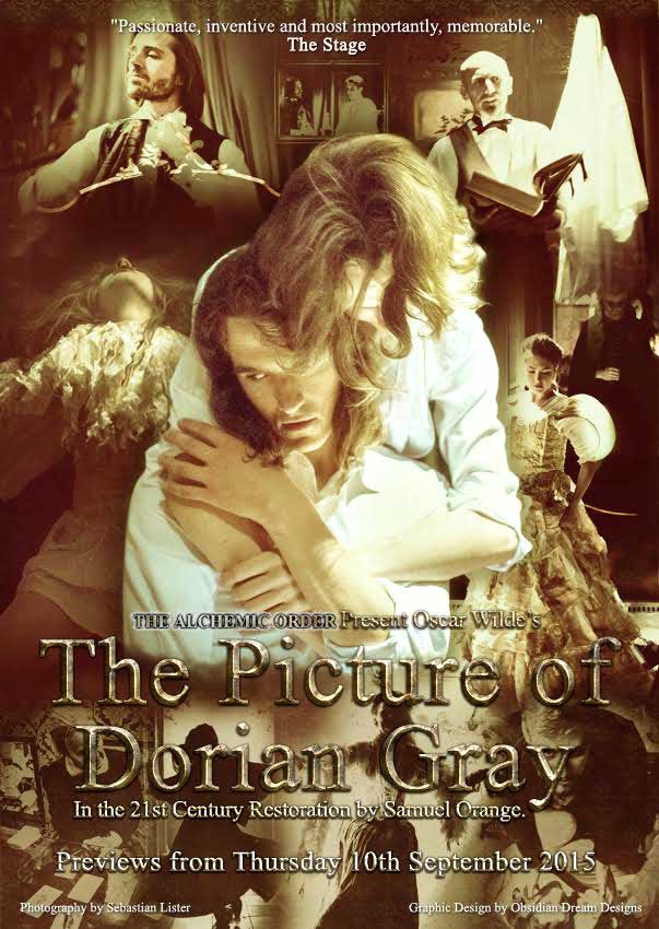 Poster: The Alchemic Order presents Oscar Wilde’s The Picture of Dorian Gray: A Restoration.