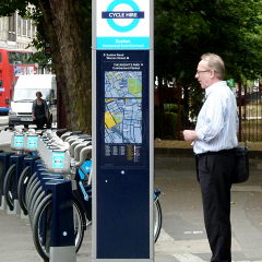 cycle docking system